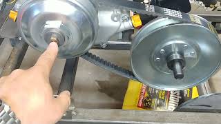 40 series torque converter belt tension [upl. by Lazaruk]