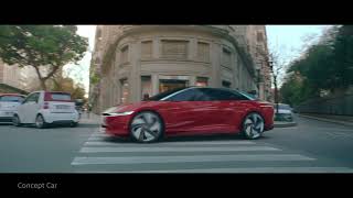 Volkswagen concept car ID VIZZION [upl. by Pliam169]