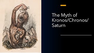 Mythical Origins of KronosSaturn in Hesiod and Pherekydes [upl. by Laemsi]