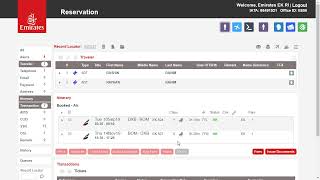 How to Add or Edit Paid Seats with Emirates NDC Portal [upl. by Eoin680]