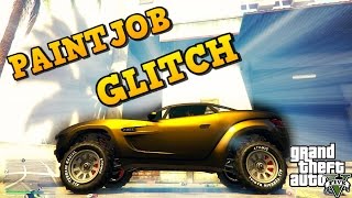 GTA 5  Rare Paintjob GLITCH  Pearlescent on Matte Color  CCC010 GTA V [upl. by Melany]