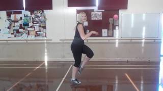 My new Fitsteps Jive routine [upl. by Narag]