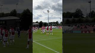 Ajax U19s beat FC Twente 40 👏 [upl. by Atinauq]