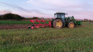 John Deere 6210  Vogel amp Noot  Plowing 2020 [upl. by Sharla]