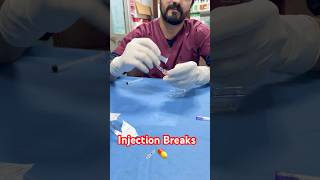 Injection Breaks 💉💊 shortvideo hospitalYoutube foryou [upl. by Ahsiam]