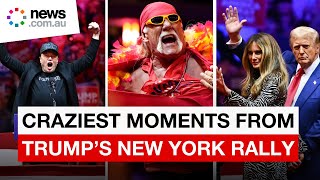 Donald Trump’s New York rally’s wildest moments [upl. by Nivart]