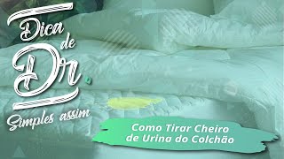 Como Tirar Cheiro de Urina do Colchão [upl. by Arual]