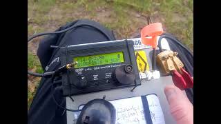 Qcx mini Qrp 5w qso F4IGGqrpp and VK2GR 17000Km [upl. by Fasta]