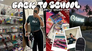 BACK TO SCHOOL SUPPLIES SHOPPING 2024  HAUL [upl. by Ardnalahs]