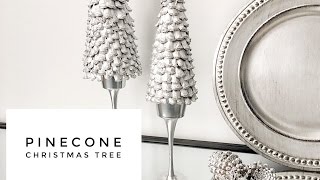 DIY  Easy amp Inexpensive  Pinecone  Christmas Tree [upl. by Eldnek539]