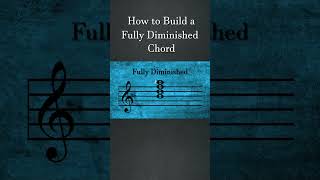 How to Build a Fully Diminished 7 Chord vii°7  The Soundtrack of History musictheory piano [upl. by Paulette]