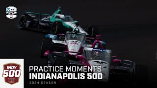 Top moments from third day of practice for 2024 Indy 500  Extended Highlights  INDYCAR [upl. by Esidnac]