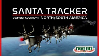 NOW DELIVERING in NORTH AMERICA  NORAD Santa Tracker 2022 [upl. by Eciruam405]