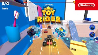 Toy Rider  Release Trailer  Nintendo Switch  Buy Now  Action Racing Game on Nintendo Switch [upl. by Pirozzo]