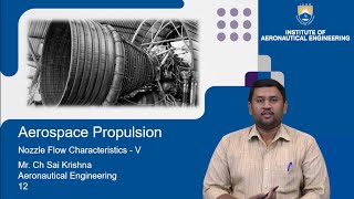 Nozzle Flow Characteristics V by Mr Ch Sai Krishna [upl. by Heigl629]