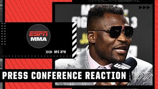 Recapping the UFC 270 Press Conference  ESPN MMA [upl. by Reamonn]