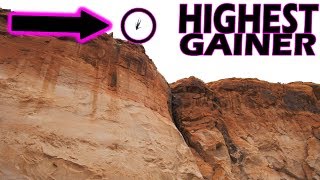 MY HIGHEST GAINER EVER Huge Cliff Jumps Only Accessible by Boat [upl. by Ahcmis]