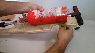 أصنع بندقية صيد هوائية من الخردة بنفسك  How to make a pneumatic pressure gun yourself airsoft [upl. by Archangel]