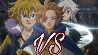 Meliodas amp Tristan VS Arthur Pendragon  FULL FIGHT AMV  C E N T U R I E S [upl. by Sinylg]