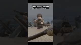 LEGO DDay Storming Omaha Beach WWII SHORTS ww2 lego [upl. by Pietro]