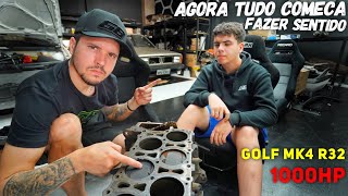 CONSTRUINDO UM MOTOR DE 1000hp SEM SABER NADA 😱 ele será capaz [upl. by Olonam]