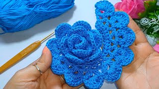 FLORES A CROCHET PASO PASO [upl. by Ettari]