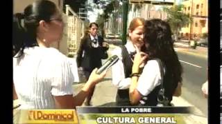 Estudiantes UNI respondieron satisfactoriamente preguntas de cultura general en reportaje [upl. by Gnud]