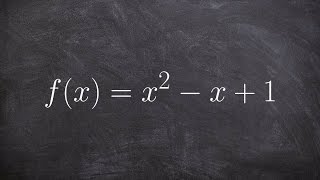 Determining the Difference Quotient [upl. by Einotna]