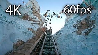 Expedition Everest front seat onride 4K POV 60fps Disneys Animal Kingdom [upl. by Gorlin]