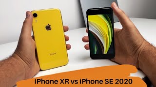 iPhone SE 2020 vs iPhone XR comparison in HINDI [upl. by Biondo699]