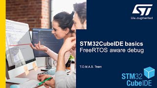 STM32Cube tools in practice  STM32CubeIDE  FreeRTOS aware debug [upl. by Yahsel797]