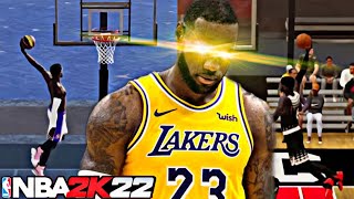 👑 LEBRON JAMES HOOPIN IN THE REC amp PARK  NBA 2K22 NEXT GEN BEST SLASHER MIXTAPE  POSTERS amp MORE 🔥 [upl. by Aneel]