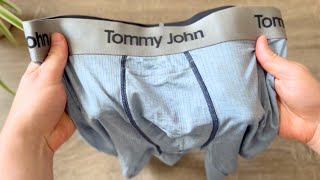 Let’s Try On These Luxe Rib Boxer Briefs by Tommy John  Product Guide [upl. by Mena]