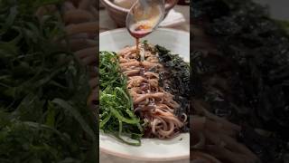 들기름 막국수 레시피 이걸로 정착 Perilla Oil Buckwheat Noodles  My favorite noodle dish [upl. by Kcuhc843]