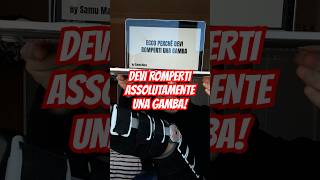 Dovresti ROMPERTI UNA GAMBA  Samu Mara comedy ironia umorismo ridere comico commedia memeita [upl. by Seamus]