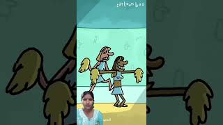 Cheerleaders VS mascot 😅 😅shorts cartoonbox animation funnymeme comedy yt viral [upl. by Vina562]