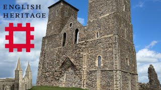 RECULVER Towers and Roman Fort  English Heritage [upl. by Leone]