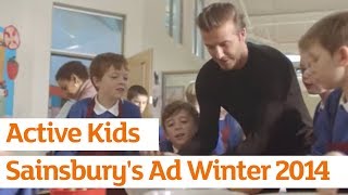 Active Kids  Sainsburys Ad  Winter 2014 [upl. by Animrac]