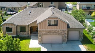 161 W Sweetbriar Ln Saratoga Springs UT 84045  Drone tour [upl. by Sinnaiy391]