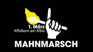 Mahnmarsch 1März 2000 Uhr in Affoltern am Albis [upl. by Obel]