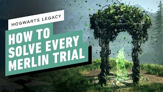 Hogwarts Legacy How to Solve All Nine Merlin Trials [upl. by Zane]