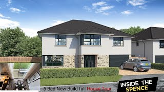 Touring a luxury HOME 😍 5 Bedroom New Build House Tour UK  Mactaggart amp Mickel The Spence Showhome [upl. by Lapointe237]