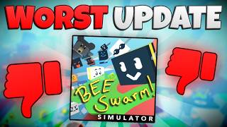 THIS Is The WORST Update In Bee Swarm Simulator [upl. by Ellessig]