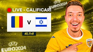 REACTIONAM LIVE LA ROMANIA 11 ISRAEL DIN PRELIMINARIILE EURO 2024 HAI ROMANIA [upl. by Ornstead578]