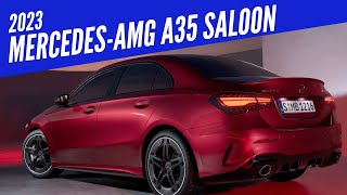 2023 MercedesAMG A35 Sedan First Look  AUTOBICS [upl. by Hpesoj]