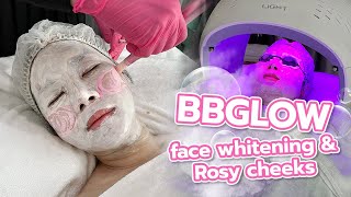 ASMR EP15 BB GLOW Face whitening amp Rosy Cheeks [upl. by Onaicul]