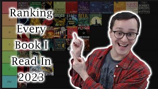 Ranking All 36 Books I Read In 2023  Tier List  Diggerdan Reads [upl. by Anaderol489]