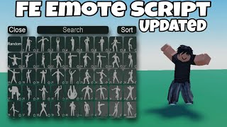 FE Updated Free Emote Script OP  New Emote Added   Roblox Script [upl. by Atiral]