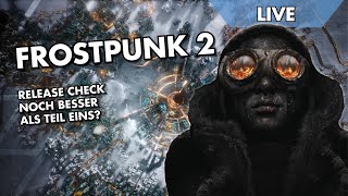 LIVE CHECK Frostpunk 2 was für euch [upl. by Emiaj80]