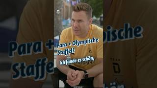 Staffelübergabe zwischen Olympischen Spielen und Paralympics  Sportschau [upl. by Rett]